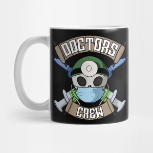 Doctors crew Jolly Roger pirate flag Mug